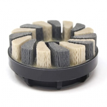 Threaded Hole Combination Wire Scrubbing Disc Brush